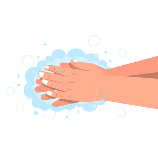 洗手矢量图洗手元素医用生活常识PNG素材